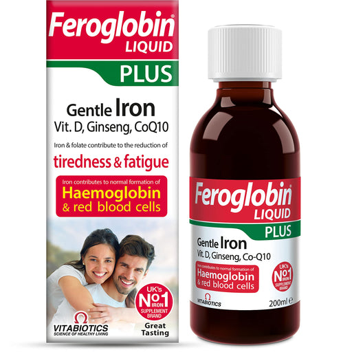 Vitabiotics Feroglobin Plus Liquid Iron 