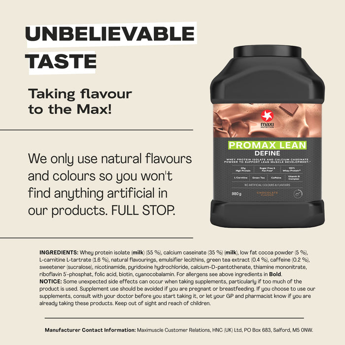 Maxi Nutrition Promax Lean Powder 980g Banoffee