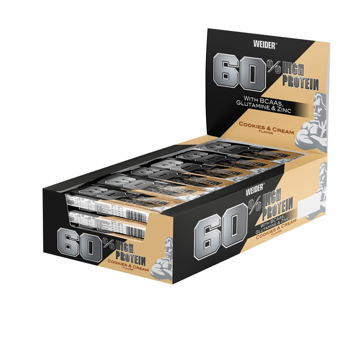 Weider Nutrition 60% Protein Bar 24 x 45g