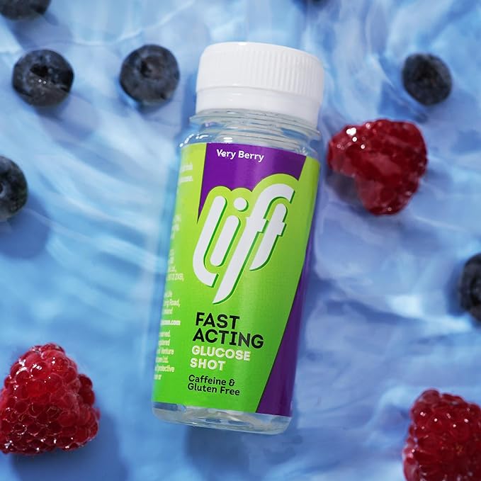 Lift Fast Acting Glucose Energy Juice Shots - Berry Burst Flavour - Energy & Mind at MySupplementShop by Lift