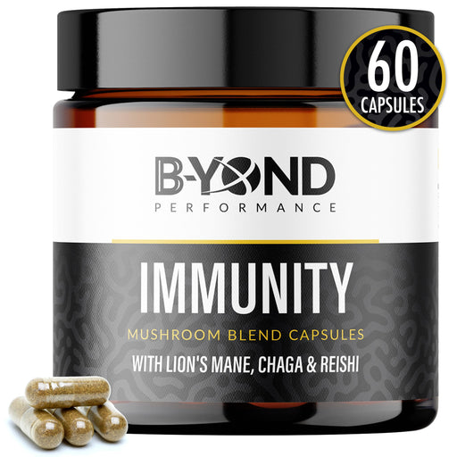 BYOND PERFORMANCE Immunity Mushroom Capsules 60 Caps