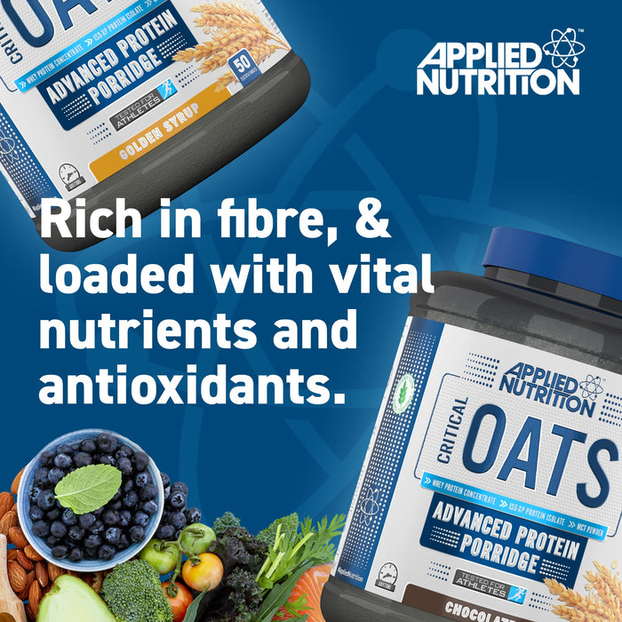 Applied Nutrition Critical Oats 3kg - Whey Proteins at MySupplementShop by Applied Nutrition