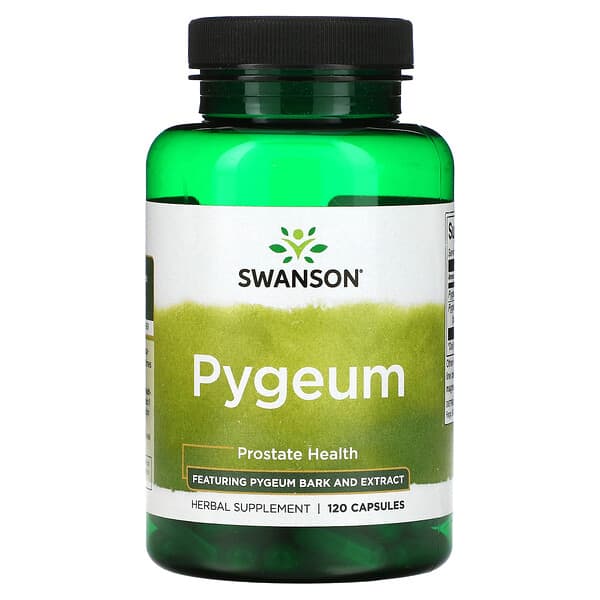 Swanson Pygeum - 120 caps - Sports Supplements at MySupplementShop by Swanson