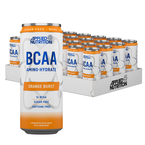 Applied Nutrition BCAA Can 12x330ml - Orange Burst - Energy Drinks at MySupplementShop by Applied Nutrition