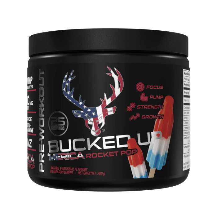 Bucked Up Pre-Workout - 25 Serving 282g