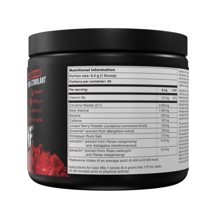 Bucked Up Woke AF 260g - Pre Workout at MySupplementShop by Bucked Up