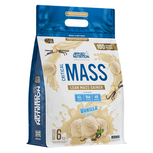 Applied Nutrition Critical Mass Professional 6kg Vanilla - Whey Proteins at MySupplementShop by Applied Nutrition