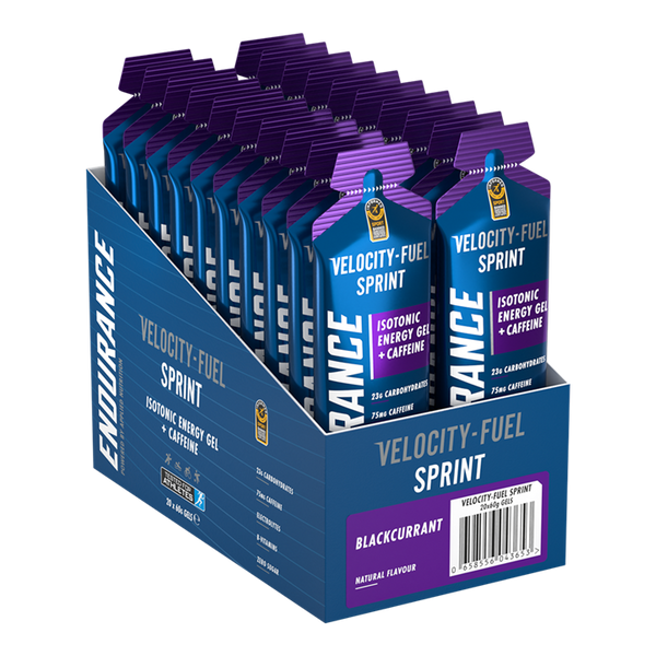 Applied Nutrition Endurance Velocity Sprint Gel 20x60g Blackcurrant | Premium Energy and Performance at MySupplementShop.co.uk