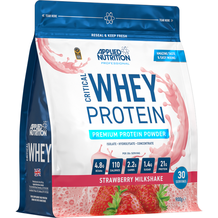 Applied Nutrition Critical Whey 900g - Whey Proteins at MySupplementShop by Applied Nutrition