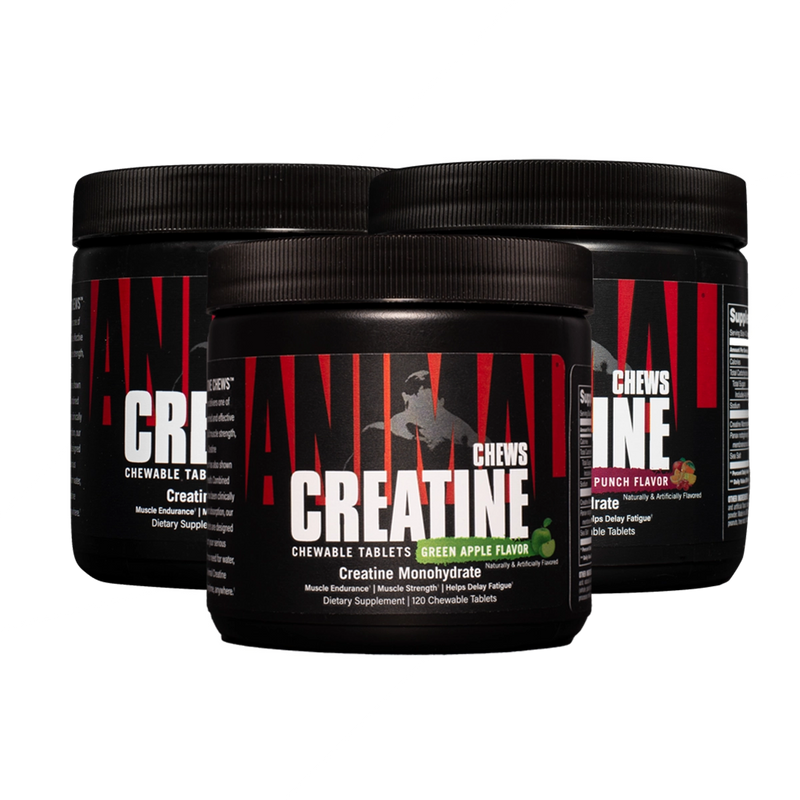 Animal Creatine Chews 120 Tablets