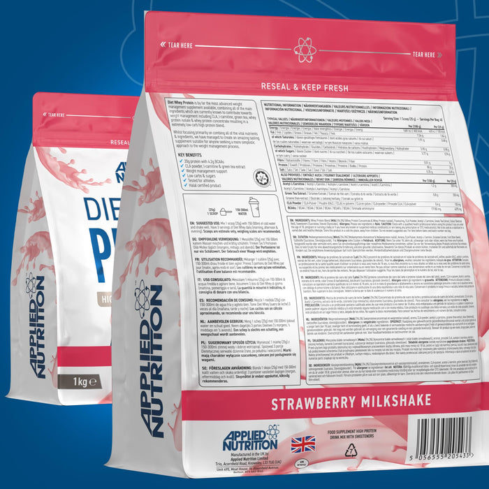 Applied Nutrition Diet Whey, (EAN 5056555205433) - 1000g