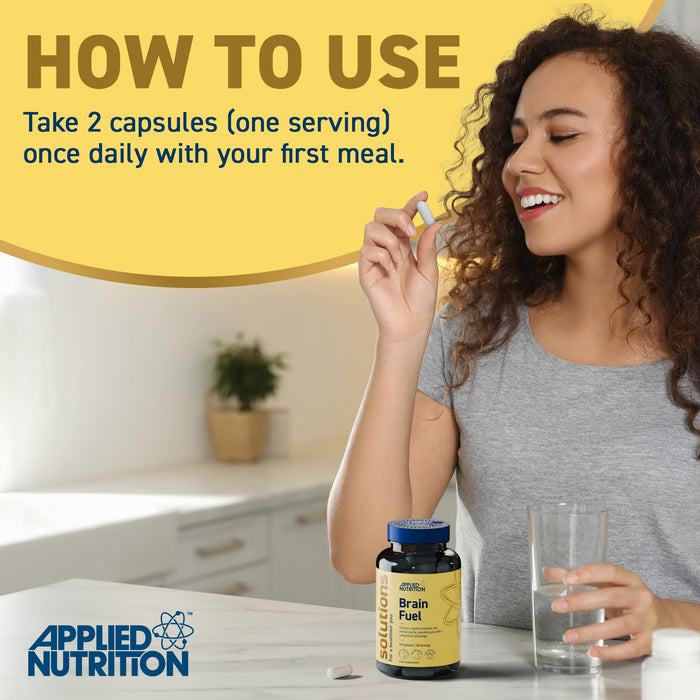 Applied Nutrition Solutions Brain Fuel - 60 caps