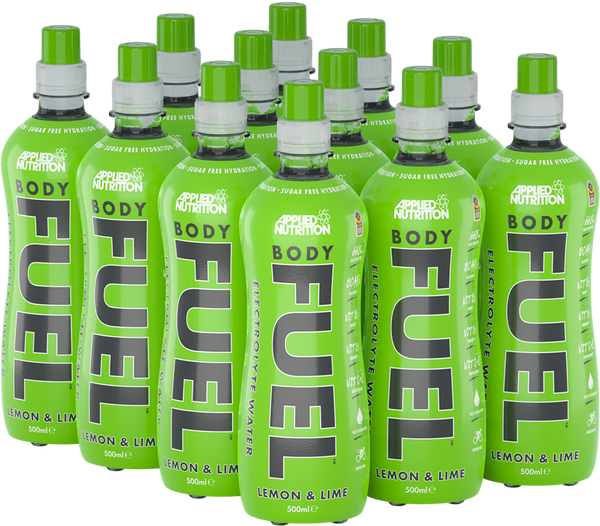 Applied Nutrition Body Fuel Electrolyte Water 12x500ml - Lemon and Lime - Sports Supplements at MySupplementShop by Applied Nutrition