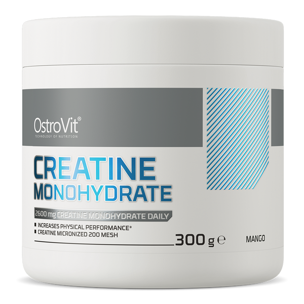 OstroVit Creatine Monohydrate 300g - Mango - Sports Nutrition at MySupplementShop by Ostrovit