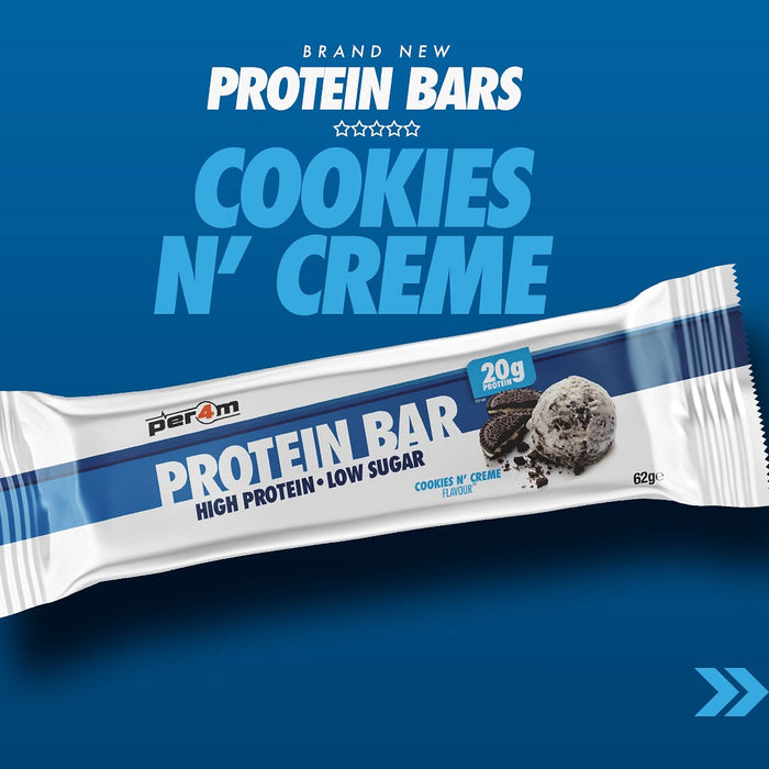 Per4m Protein Bars – 20g Protein, Low Sugar & Indulgent Taste | Ultimate Guilt-Free Snack in 7 Delicious Flavors