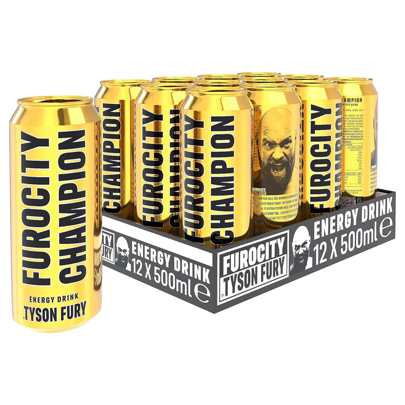 Furocity Energy Drink 12x500ml Champion - Energy Drinks at MySupplementShop by Furocity