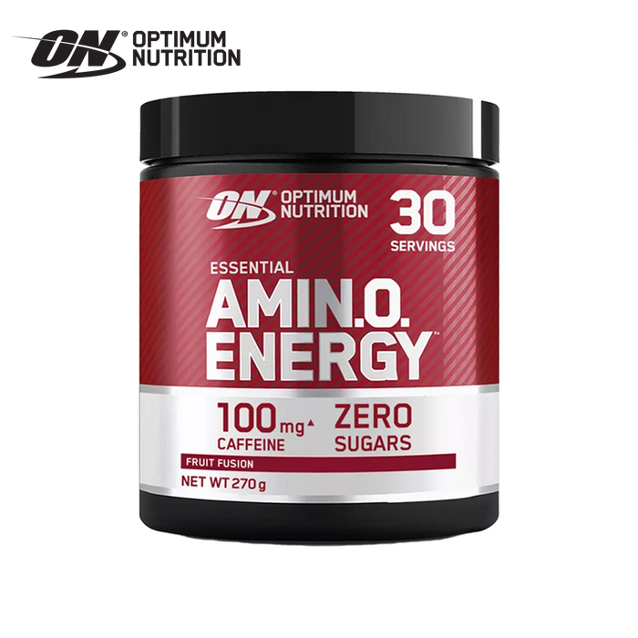 Optimum Nutrition Amino Energy Pre-Workout-Pulver, ketofreundlich, mit Beta-Alanin, Koffein, Aminosäuren und Vitamin C, 30 Portionen à 270 g