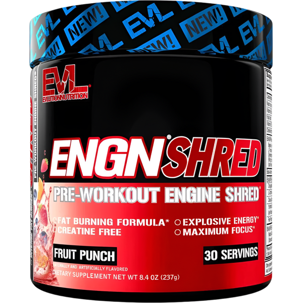  EVLution Nutrition ENGN Shred at MYSUPPLEMENTSHOP Fruit Punch FLavour