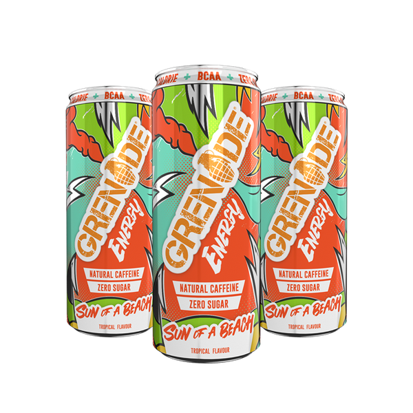 Grenade Energy Sugar Free Energy Drink 12x330ml - Sports Nutrition at MySupplementShop by Grenade