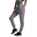 Gold's Gym Fitted Loop Back Jog Pants Grey Marl - Large - Jog Pants at MySupplementShop by Gold's Gym