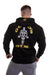 Gold's Gym Muscle Joe Zip Through Hoodie Black - Hoodie at MySupplementShop by Gold's Gym