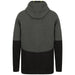 Golds Gym Full Zip Hooded Sweater - Black/Charcoal - Hooded Sweater at MySupplementShop by Gold's Gym