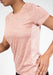 Gorilla Wear Monetta Performance T-Shirt - Salmon Pink - Small - T-Shirt at MySupplementShop by Gorilla Wear