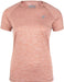 Gorilla Wear Monetta Performance T-Shirt - Salmon Pink - T-Shirt at MySupplementShop by Gorilla Wear