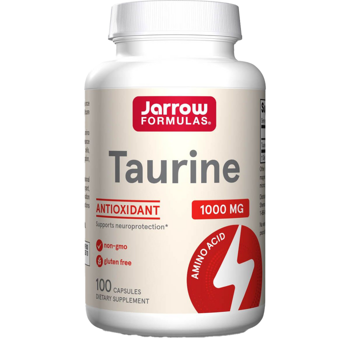 Jarrow Formulas Taurine 1000mg 100 Capsules