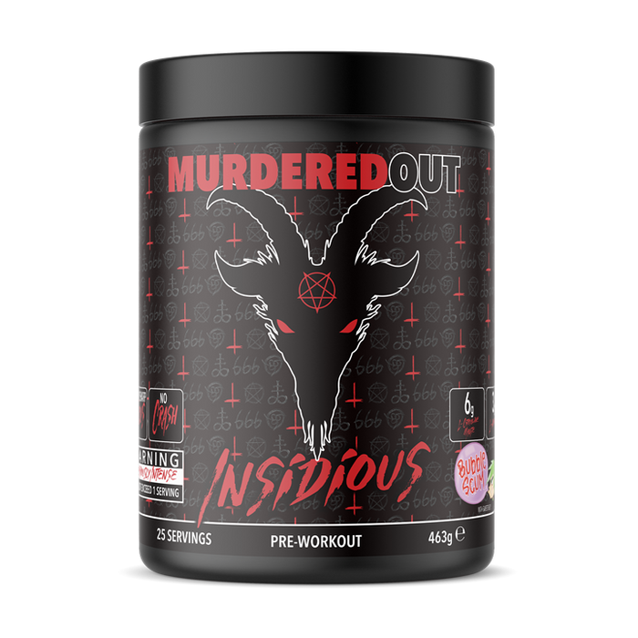 Murdered Out Insidious Pre-Workout 463g