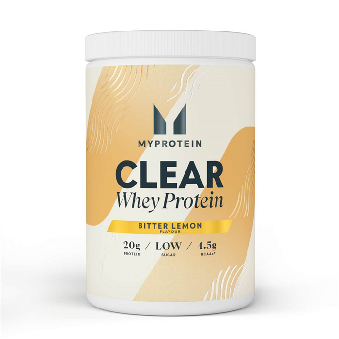 MyProtein Clear Whey Isolate 835g, 35 Servings - Bitter Lemon - Clear Whey Protein at MySupplementShop by MyProtein