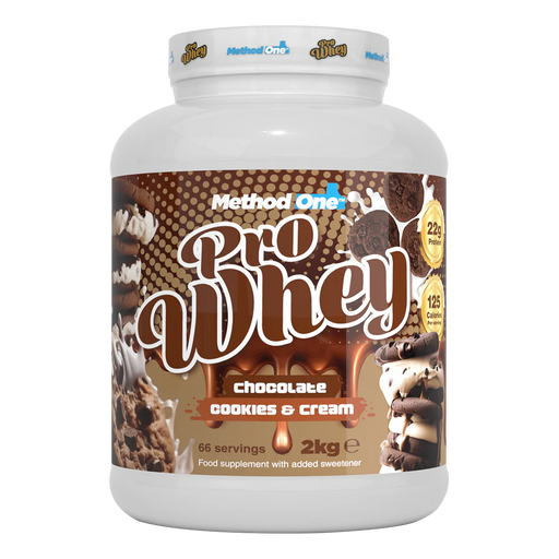 Method 1 Pro Whey 2kg - Chocolate Cookies & Cream - Whey Proteins at MySupplementShop by Method 1