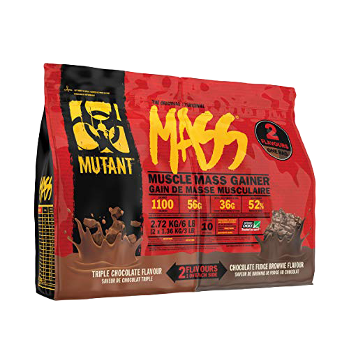 Mutant Mass Dual Chamber 2.72kg Choc & Choc Fudge Brownie