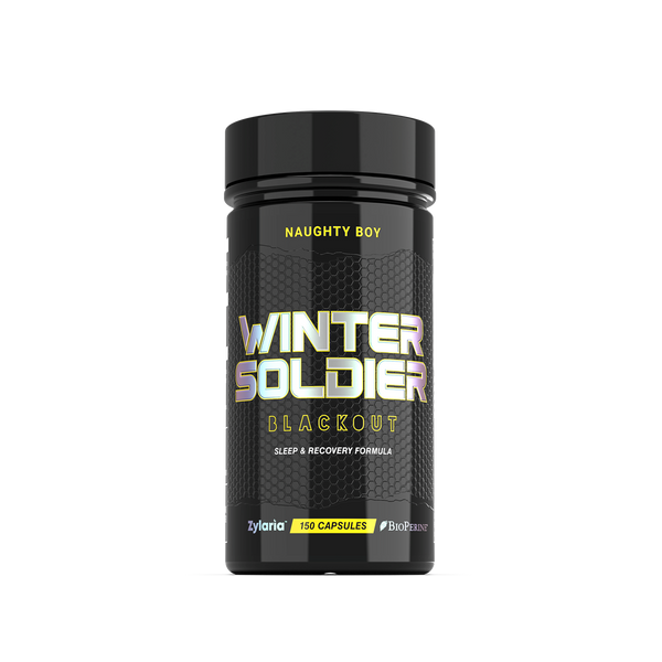 Naughty Boy Winter Soldier Blackout 150 Caps | Premium Sports Supplements at MYSUPPLEMENTSHOP.co.uk