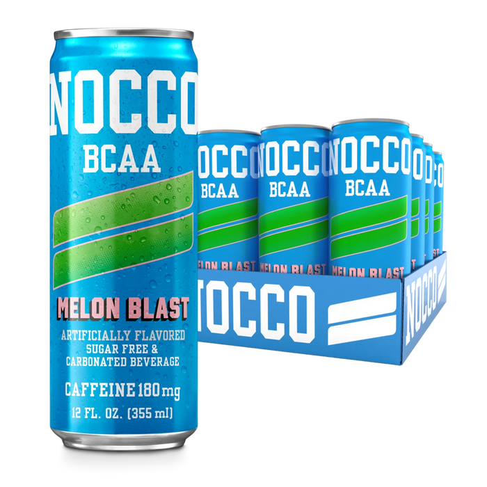 NOCCO BCAA 12x330ml - Melon Blast - Energy Drinks at MySupplementShop by NOCCO