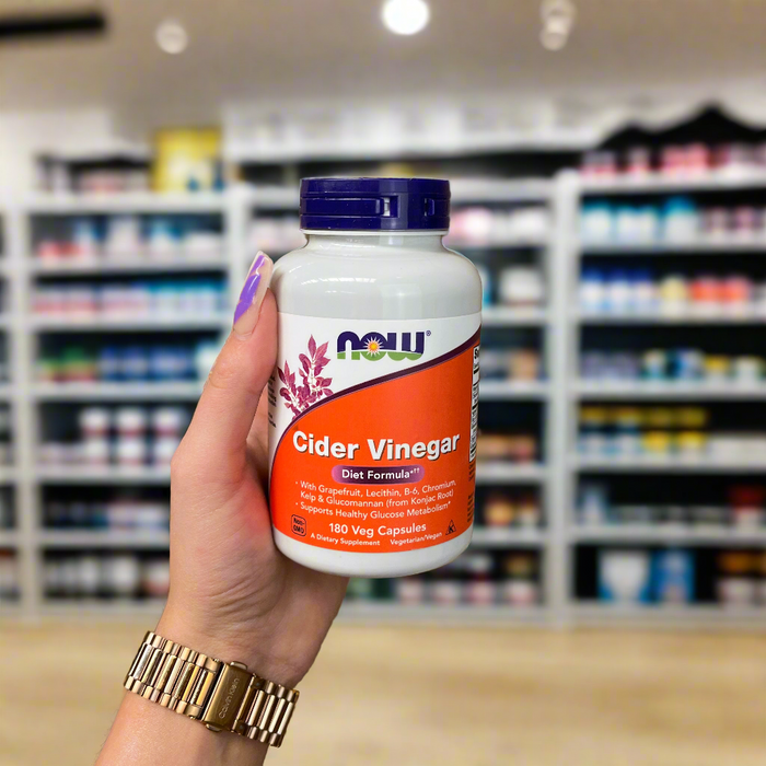 NOW Foods Cider Vinegar - 180 caps