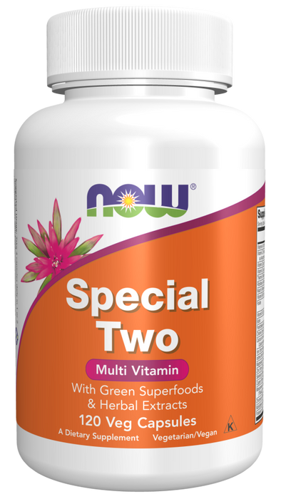 NOW Foods Special Two Veg Capsules - 120 vcaps - Vitamins & Minerals at MySupplementShop by NOW Foods