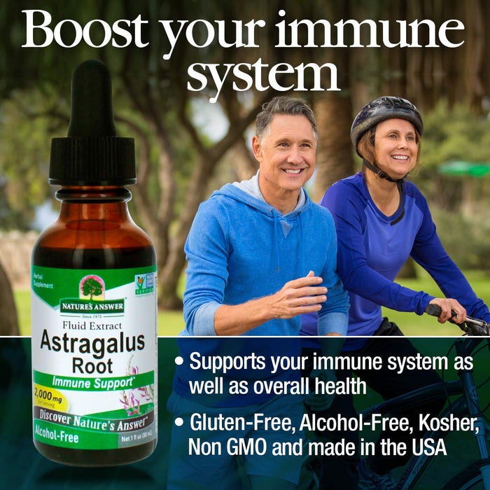Natures Answer Astragalus Root 30ml - Vitamins & Minerals at MySupplementShop by Nature'S Answer
