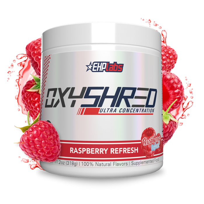 OxyShred Ultra Concentration 60 Servings - Raspberry Refresh - Fat Burners at MySupplementShop by EHP Labs