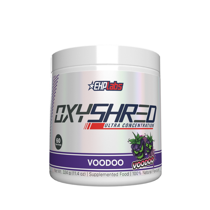 OxyShred Ultra Concentration 60 Servings - Voodoo Blackberry - Fat Burners at MySupplementShop by EHP Labs