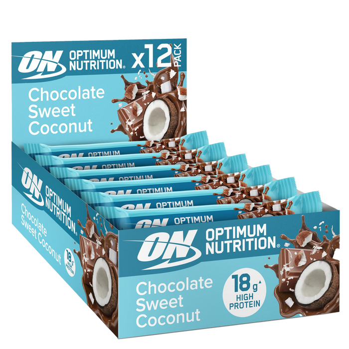 Optimum Nutrition Crunch Bar 12x55g Sweet Coconut