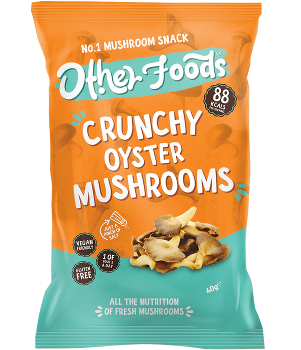 Other Foods Mushroom Crisps 8x40g