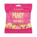 Pink Pandy Sour Skulls candy bag with 1g sugar, perfect with peach rings or fizzy bottles