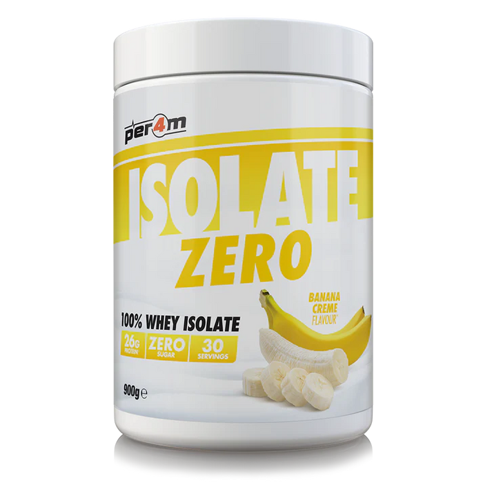 PER4M Whey Isolate – 26g Protein | Zero Sugar, Grass-Fed, Gluten-Free