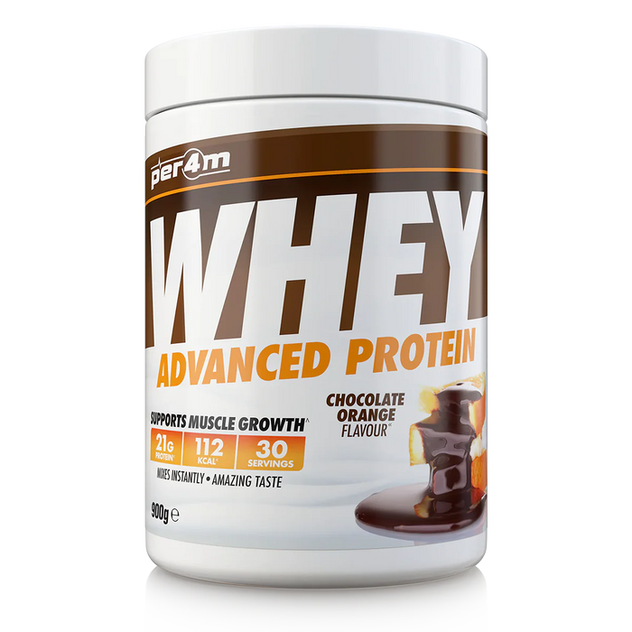 PER4M Whey Protein Powder 900g - 30 Servings | 21g Protein per Serving