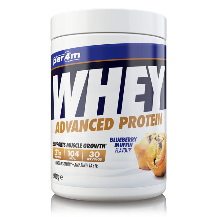 PER4M Whey Protein Powder 900g - 30 Servings | 21g Protein per Serving