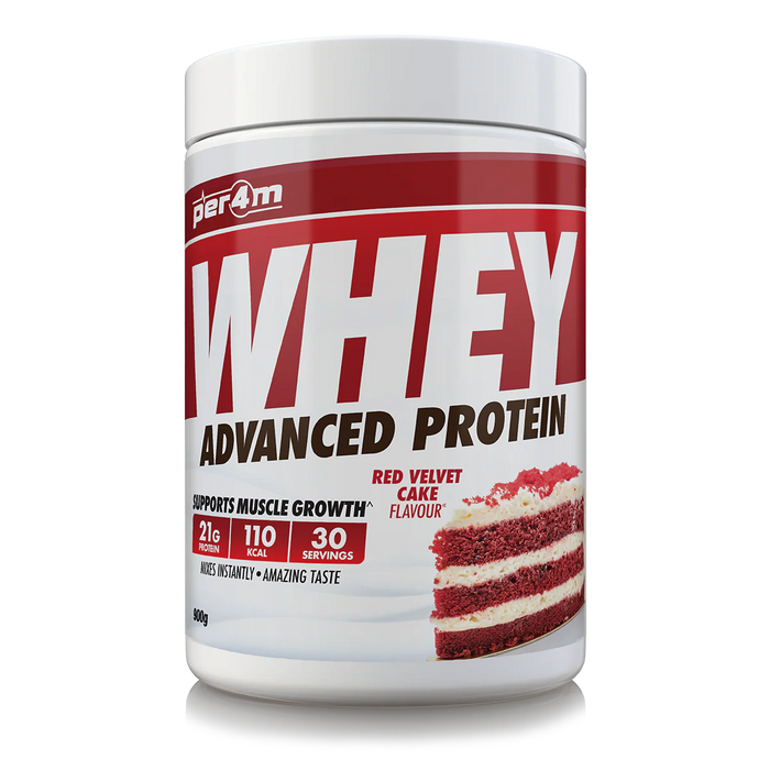PER4M Whey Protein Powder 900g - 30 Servings | 21g Protein per Serving