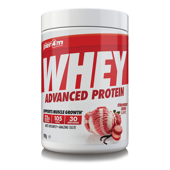 PER4M Whey Protein Powder 900g - 30 Servings | 21g Protein per Serving