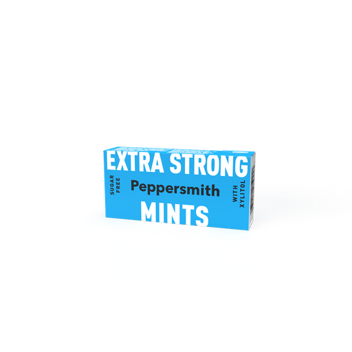 Peppersmith Mints 12x15g Extra Strong Mint | Premium Snacks and Treats at MySupplementShop.co.uk