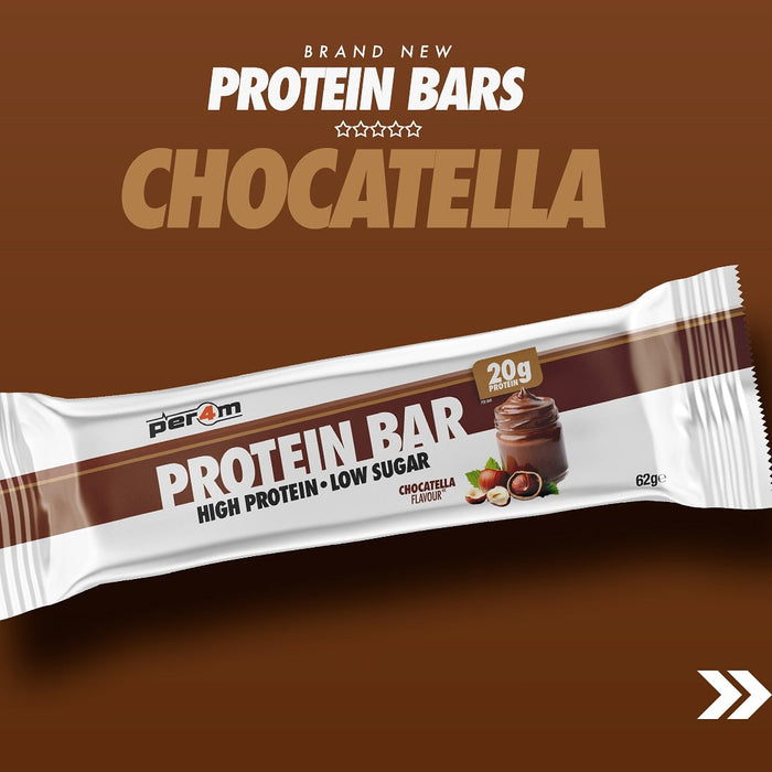 Per4m Protein Bars – 20g Protein, Low Sugar & Indulgent Taste | Ultimate Guilt-Free Snack in 7 Delicious Flavors